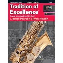 KJOS MUSIC Tradition Of Excellence Book 1 - E♭ Alto Saxophone