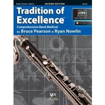KJOS MUSIC Music Books Tradition Of Excellence Book 2 - B♭ Bass Clarinet