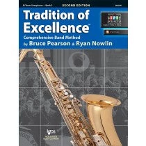 KJOS MUSIC Music Books Tradition Of Excellence Book 2 - B♭ Tenor Saxophone