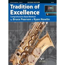 KJOS MUSIC Music Books Tradition Of Excellence Book 2 - E♭ Alto Saxophone