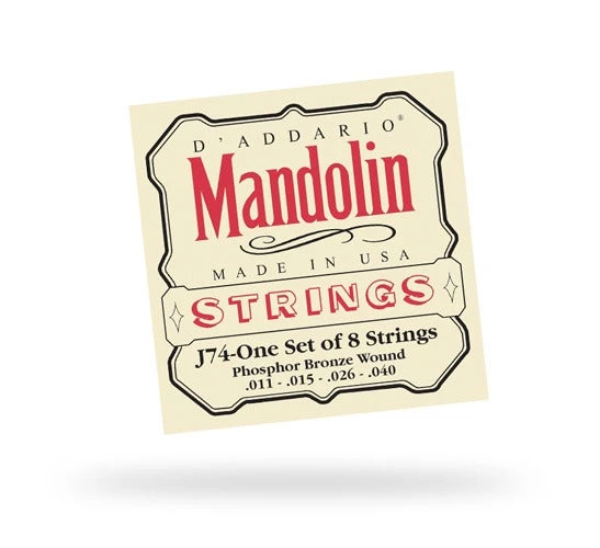 DAddario J74 Mandolin Phosphor Bronze 11-40 Medium 3 DAddario J74 Mandolin Phosphor Bronze 11-40 Medium